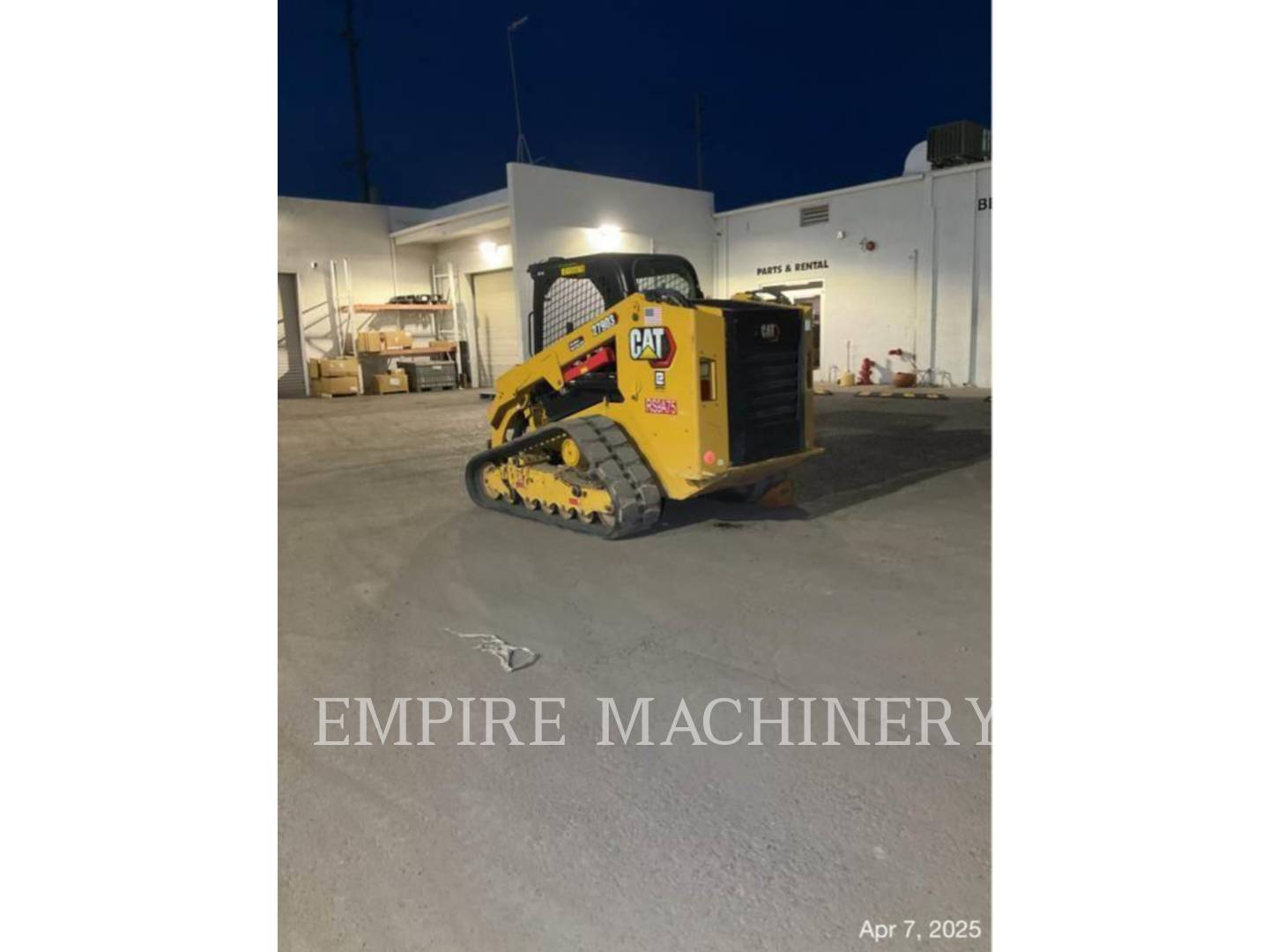 Cat 279D3 XPS, Minicargador de deslizamiento, 2487 horas, N/S: RB901710, 2020