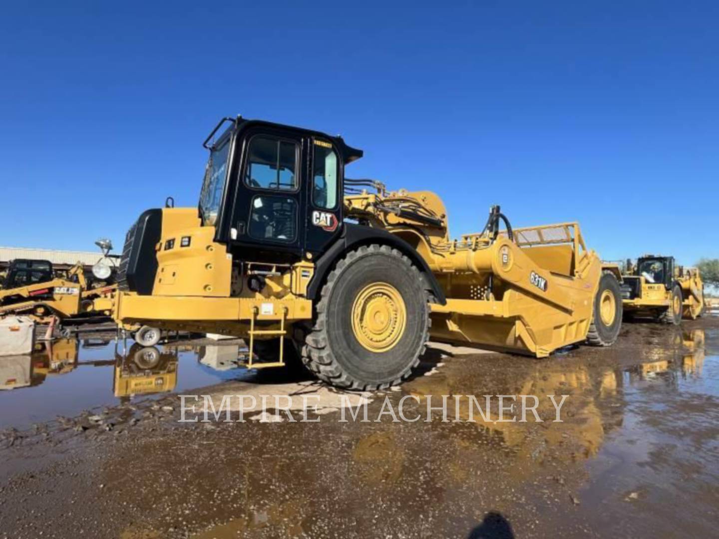 Caterpillar 631K, Traílla de tractor sobre ruedas, 1736 horas, S/N: WTR00206, 2023