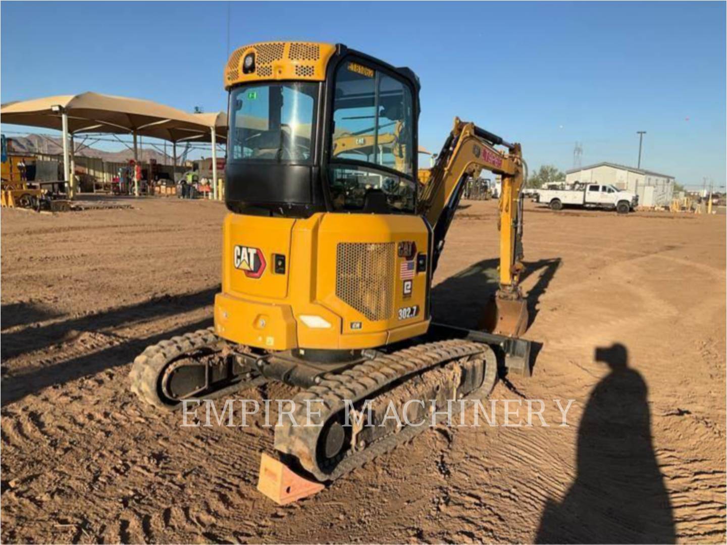 Caterpillar 302.7-7ECA, 1208 hours, S/N: CZ602569, 2022