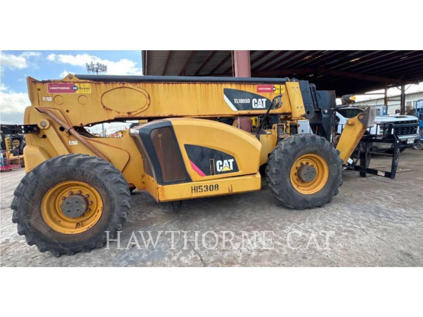 Cat TL1055D, Telehandler, 2541 hours, S/N: ML500581, 2015