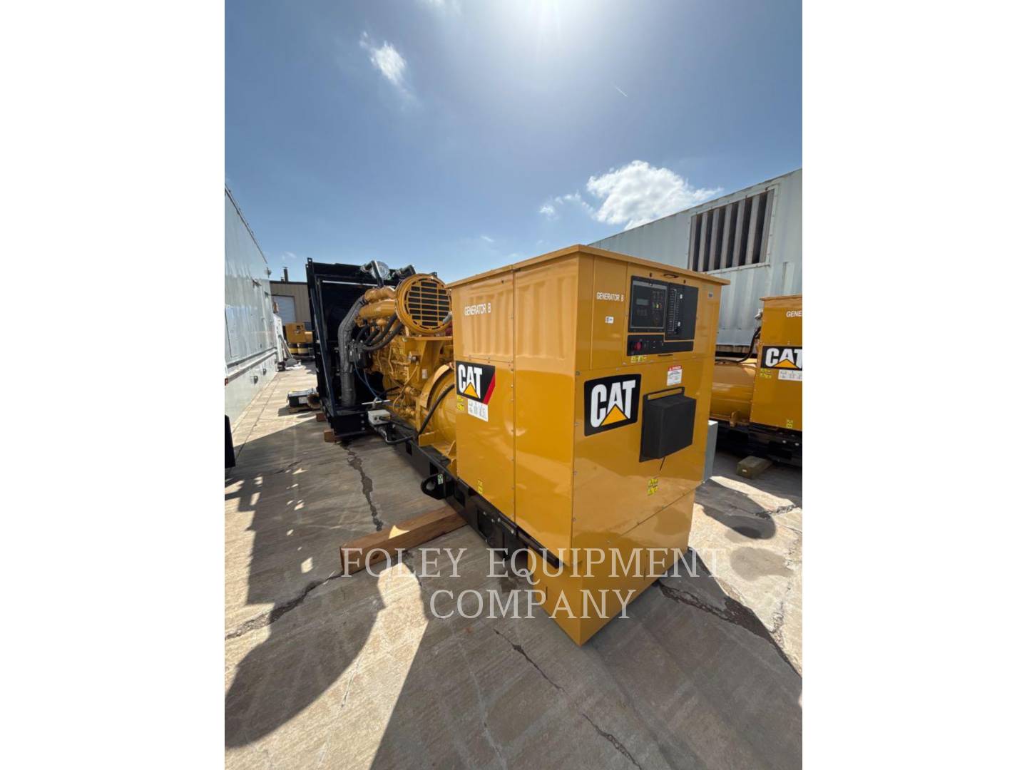 1250 KW Caterpillar #3512C, diesel generator set, 227 hours, uprateable to 1500 KW @ 480 Volts, EMCP 4.2