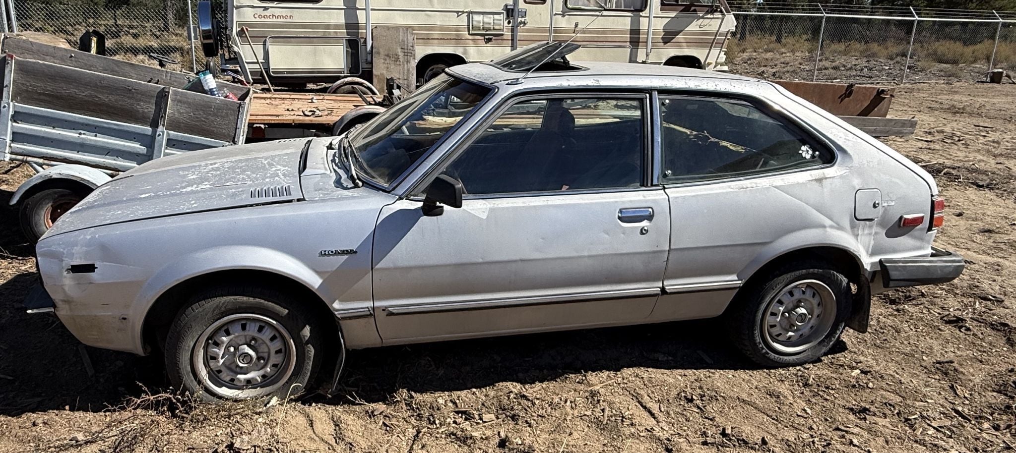 Honda #Accord-LX, Hatchback, 5-speed manual, sunroof, power steering, runs, 1981