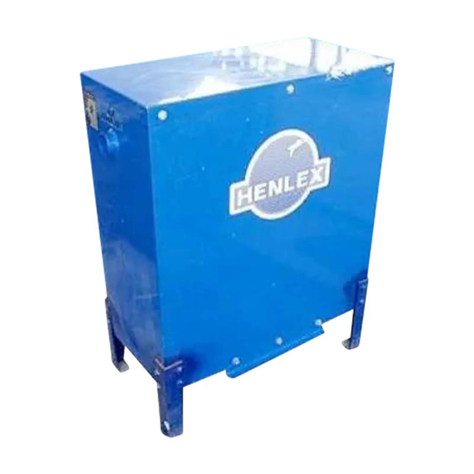 Henlex #HV205-H, dust pollutant air extractor, 4 cu. ft. hopper, 5 HP, 3485 RPM, 575 V., 3 Ph., Allen-Bradley