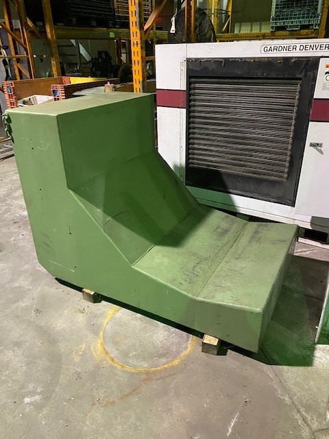 20,000 lb. Stamco, L-type coil car, 40" x 30" saddle, 9" floor to saddle, hydraulic lift & traverse, w/