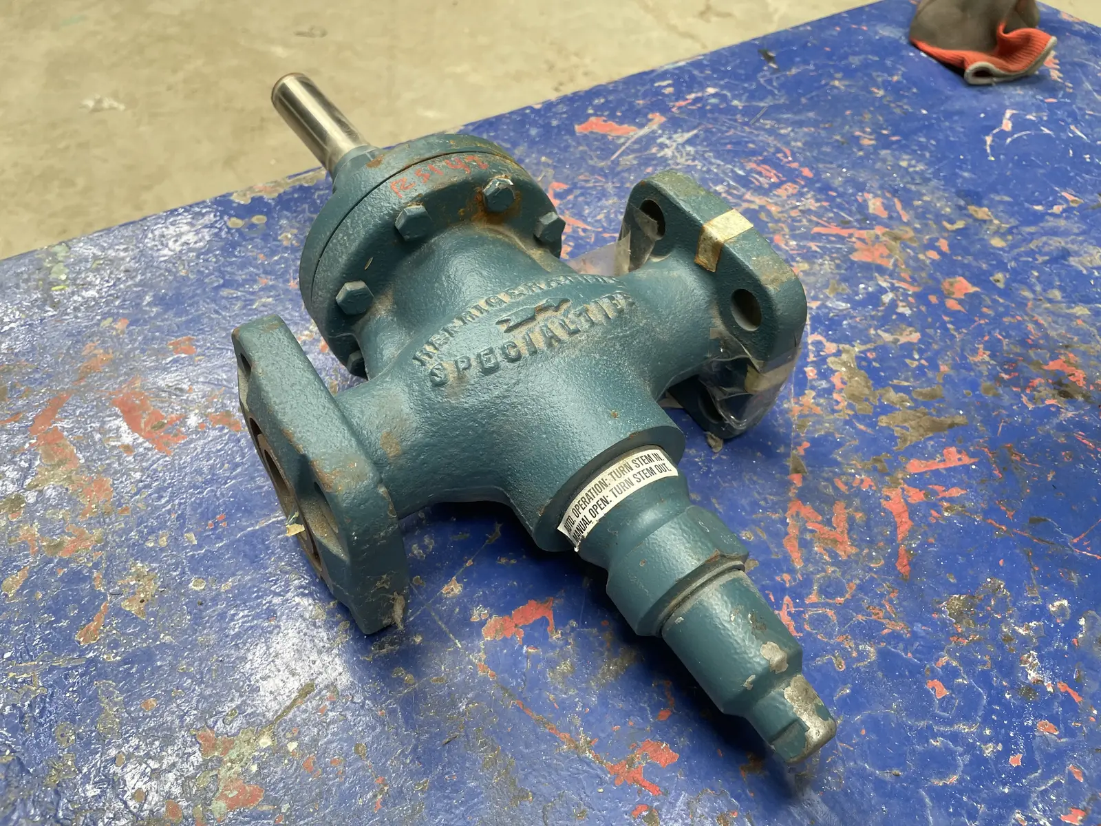 1-1/4" Parker RS #S4ASC, solenoid valve, 400 psi MRP