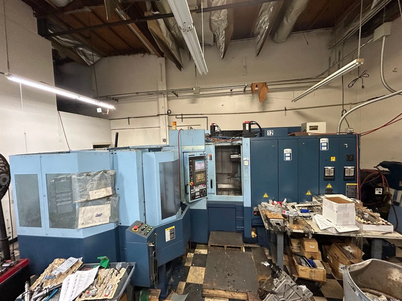 Matsuura #H.Plus-300-PC11, CNC Horizontal Machining Center, 11.6" X, 22" Y, 19.6" Z, 11.81" pallets, 15000