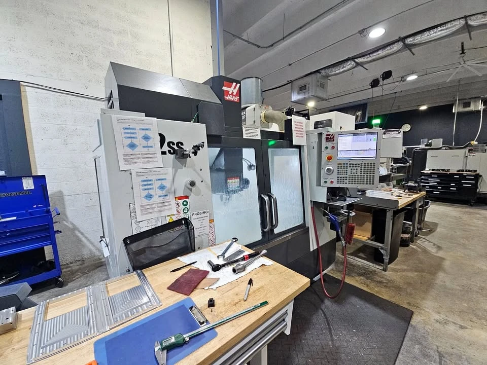 Haas #VF-2SS, 4-Axis CNC Vertical Machining Center, 30" X, 16" Y, 20" Z, 36" x 14" table, 30 HP, 12,000 RPM