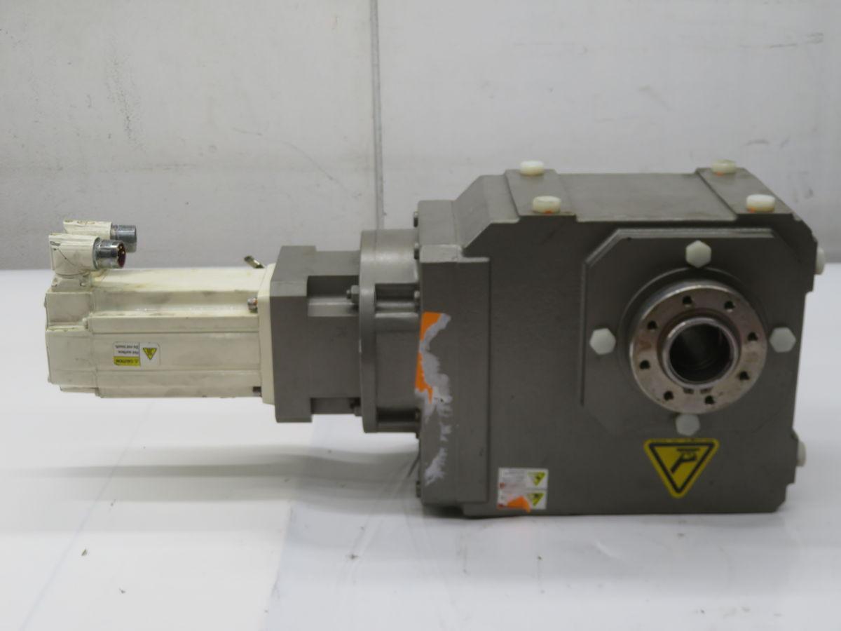 Allen-Bradley #MPF-B330P-MJ72BA, food grade AC servo motor w/ gearhead, 460 Volts, 5000 RPM