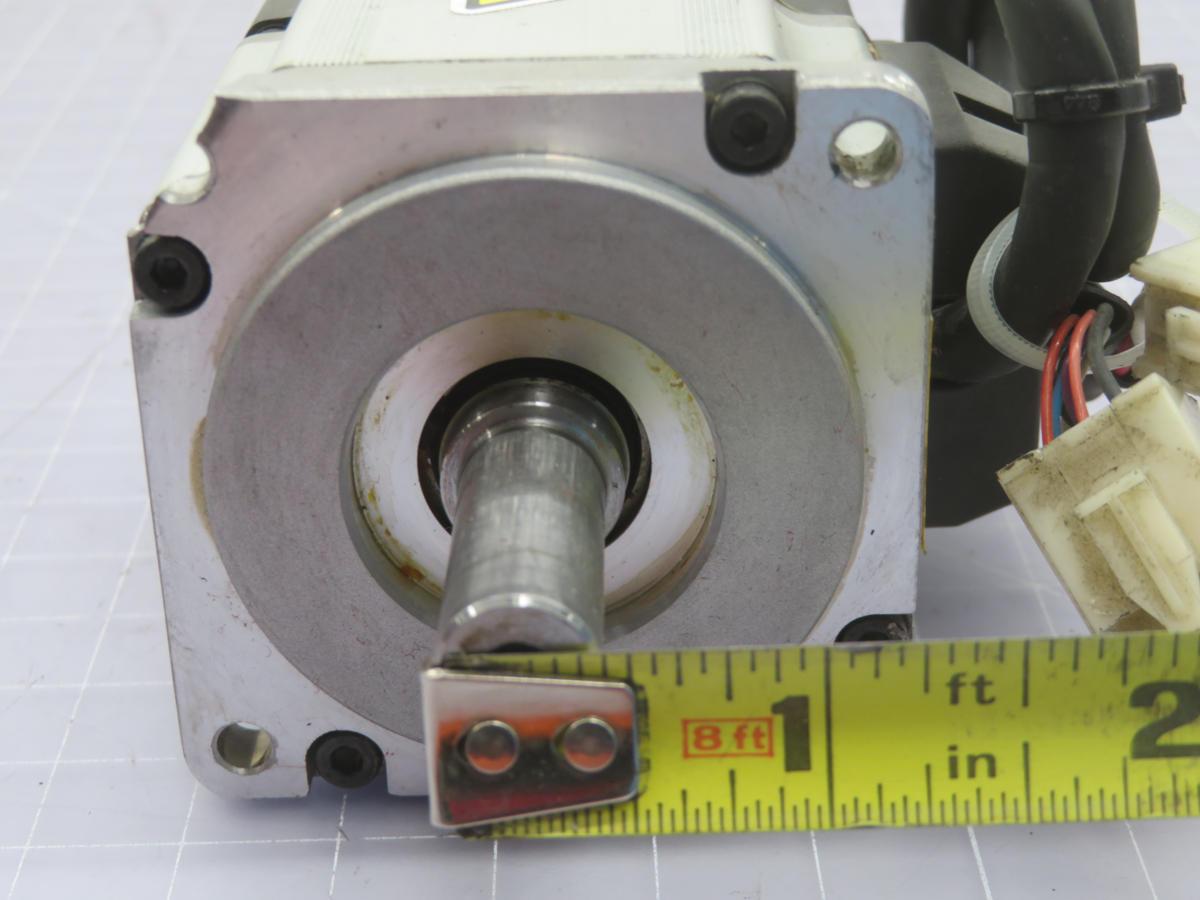 Matsushita Electric #MSMD022S1S, AC servo motor, 0.2 KW, 3000 RPM