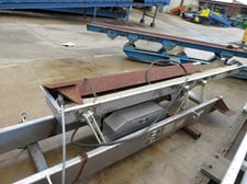 12" wide x 9' long, Link-Belt shaker conveyor, used