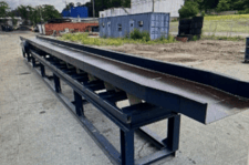 30" wide x 36' long, Oscillating shaker conveyor, used