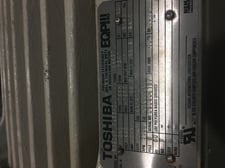 250 HP 1185 RPM Toshiba, Frame 449T, TEFC, BB, 3PH, 295A, electrically OK, 460 Volts