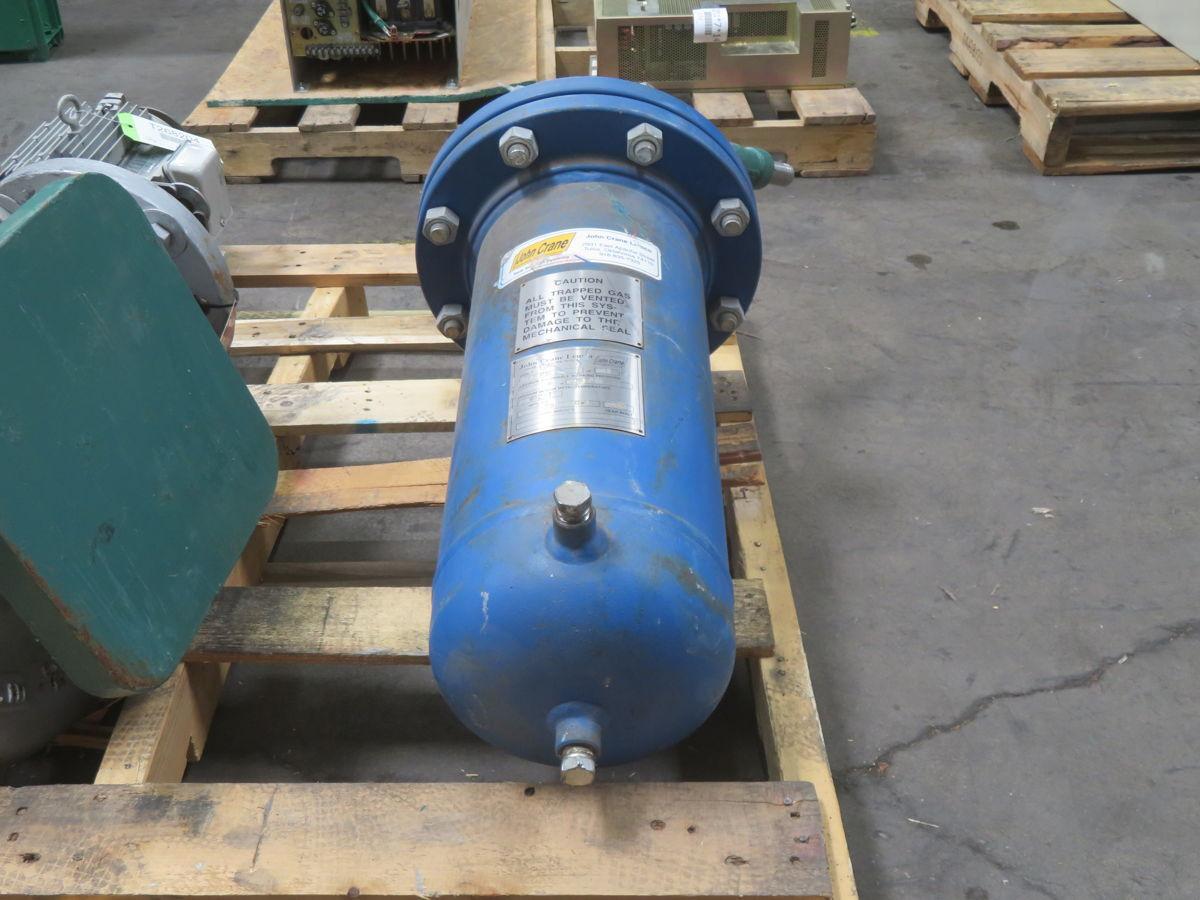 John Crane #0H5081.52, gas trap/liquid separator for dry gas seal systems