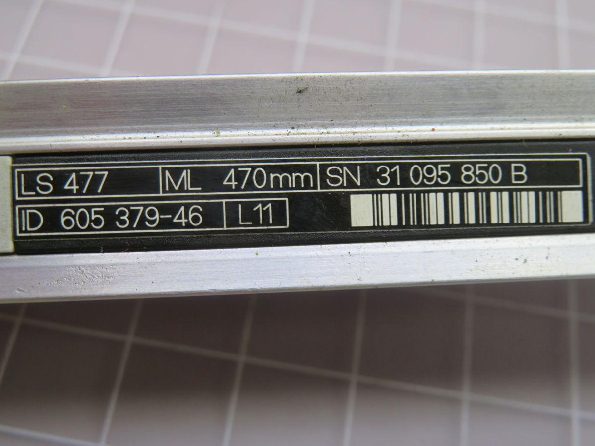 Heidenhain #LS-477, codificador lineal sellado, ML 470 mm