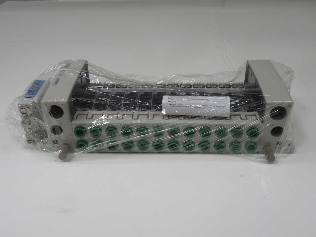 SMC #VV5QC41-08C12FSEAN-X132, VV5Q manifold, 4/5 port solenoid valve