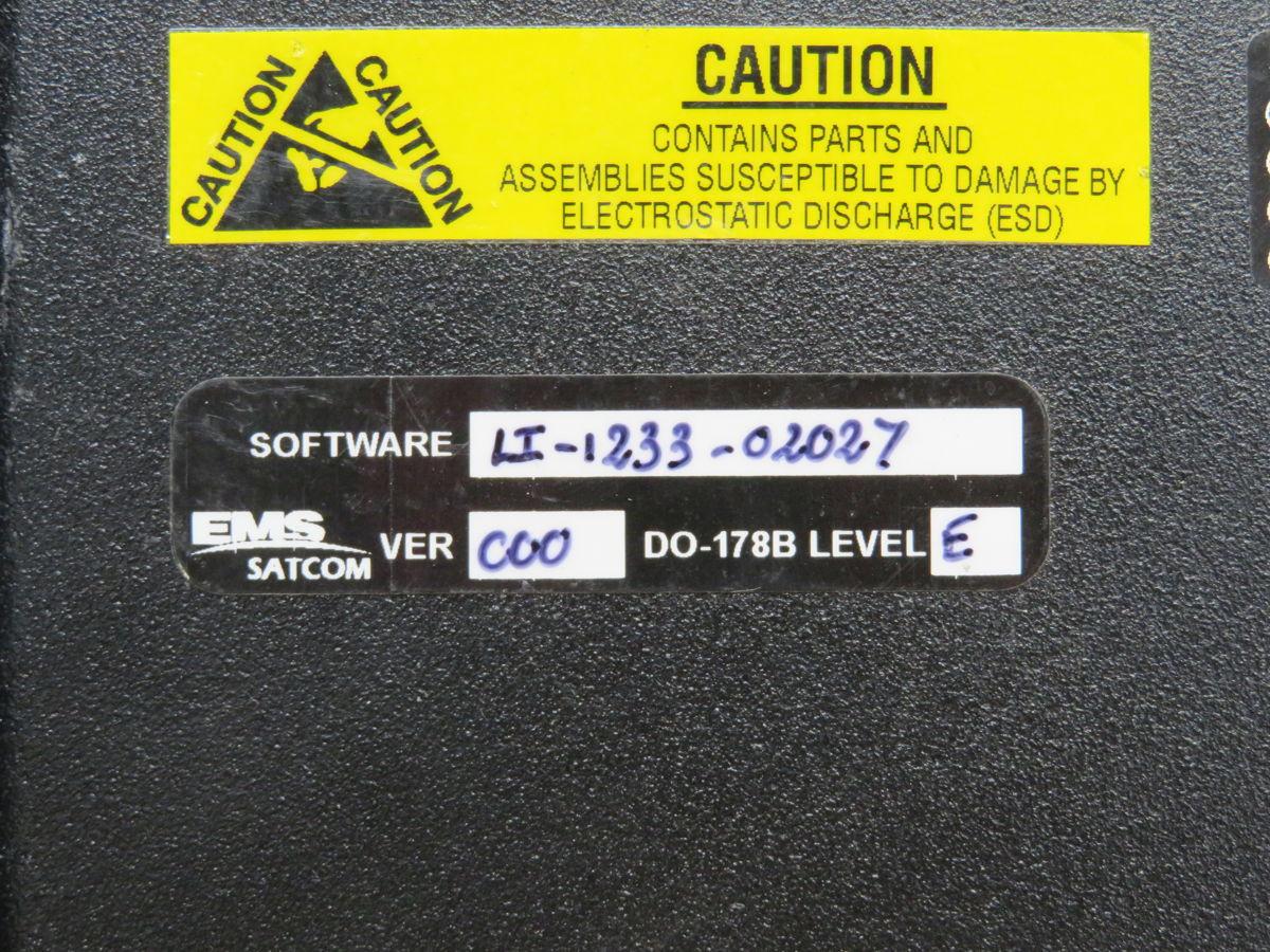 EMS #1233-A-0200, unidad de convergencia de comunicaciones, Rev D04