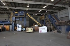 CP Commingled recycling sorting system, used