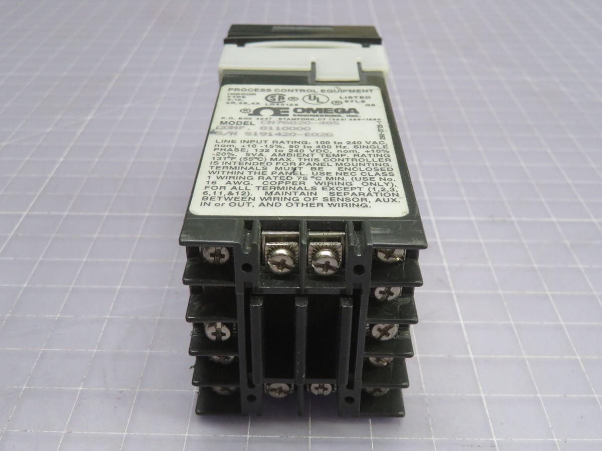 Omega Design Engineering #CN76020-485, CN7600 series temperature/process controller, 1/16 DIN, 100-240 Volts