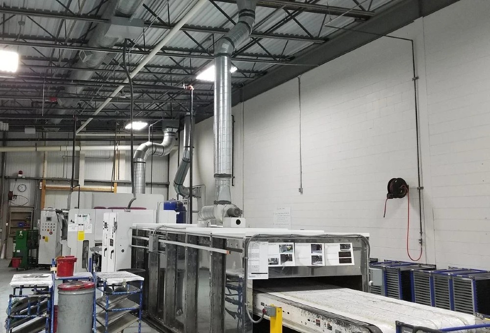 CCI Thermal DriQuik #18-0L1-2500, Infrared Curing Oven, 48" belt, 18 IR bulbs, 45 KW, 32' OAL conveyor, up to