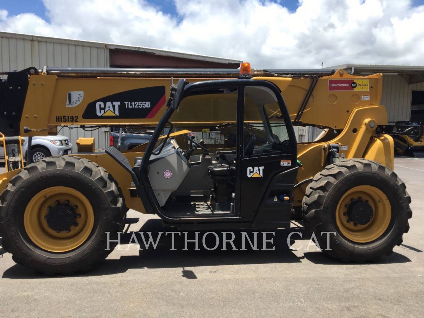 Cat TL1255D, Telehandler, 879 hours, S/N: ML700475, 2016
