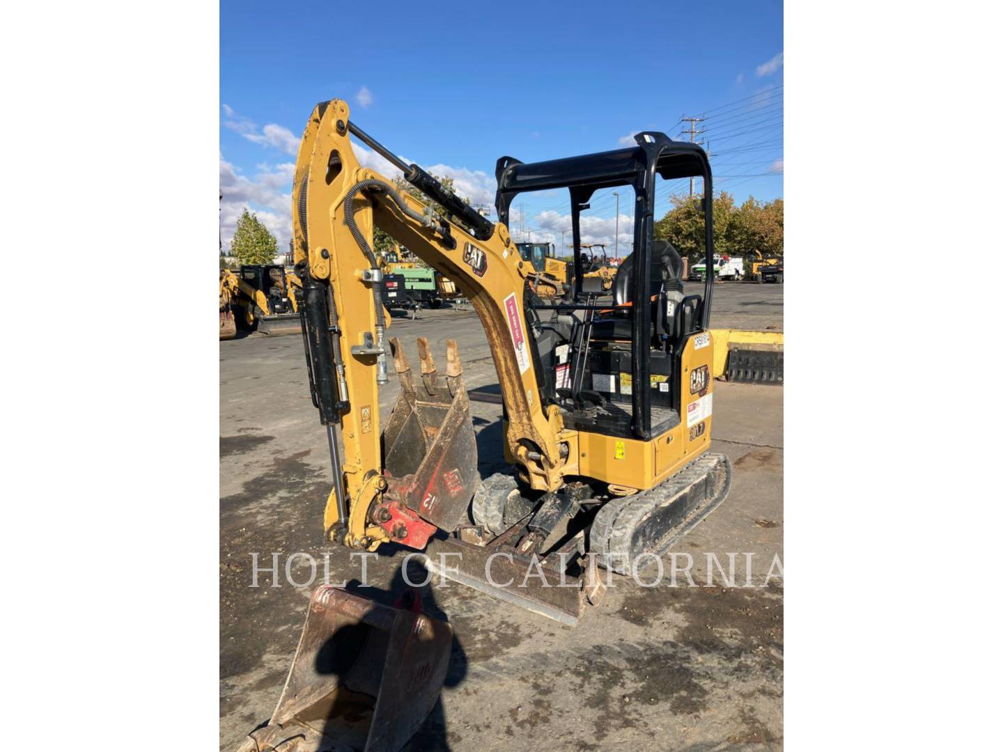 Caterpillar 301.7, 1064 hours, S/N: JH705667, 2021