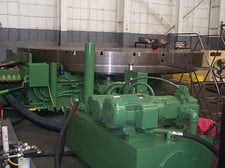 MTR CNC, turn-mill index, 200 ton table capacity