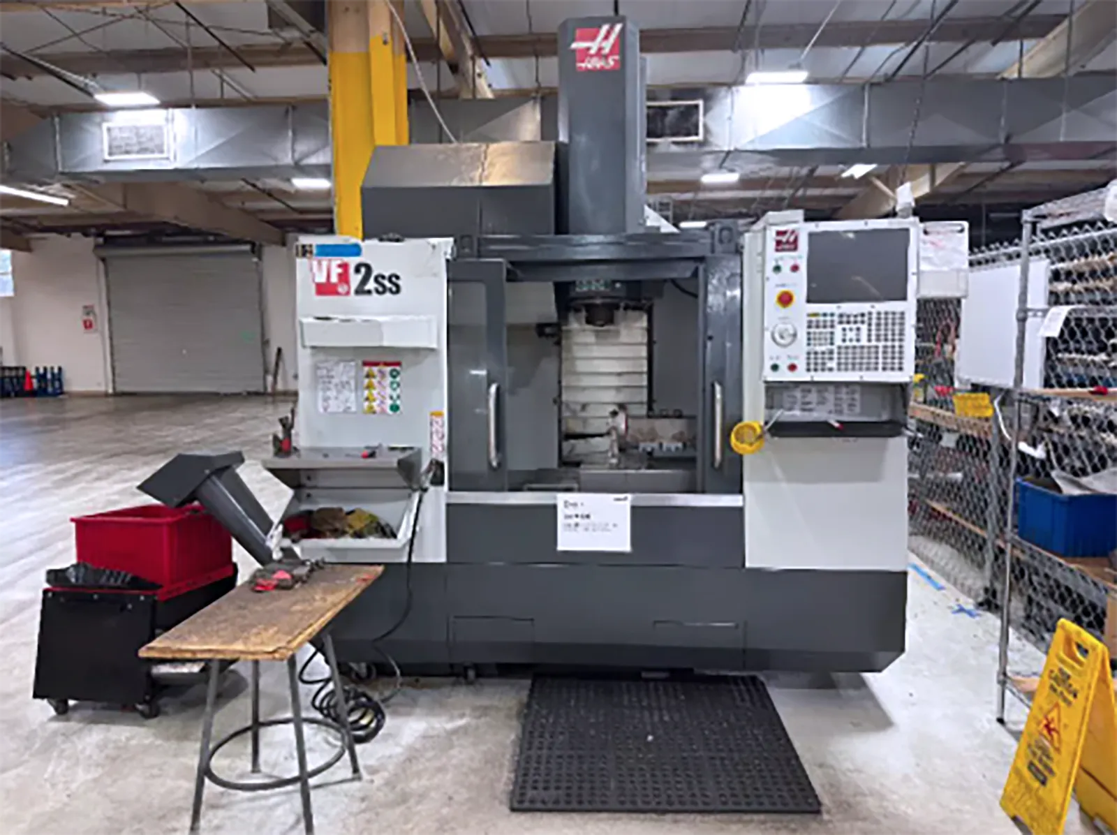 Haas #VF-2SS, CNC vertical machining center, 30 automatic tool changer, 30" X, 16" Y, 20" Z, 12000 RPM, 30