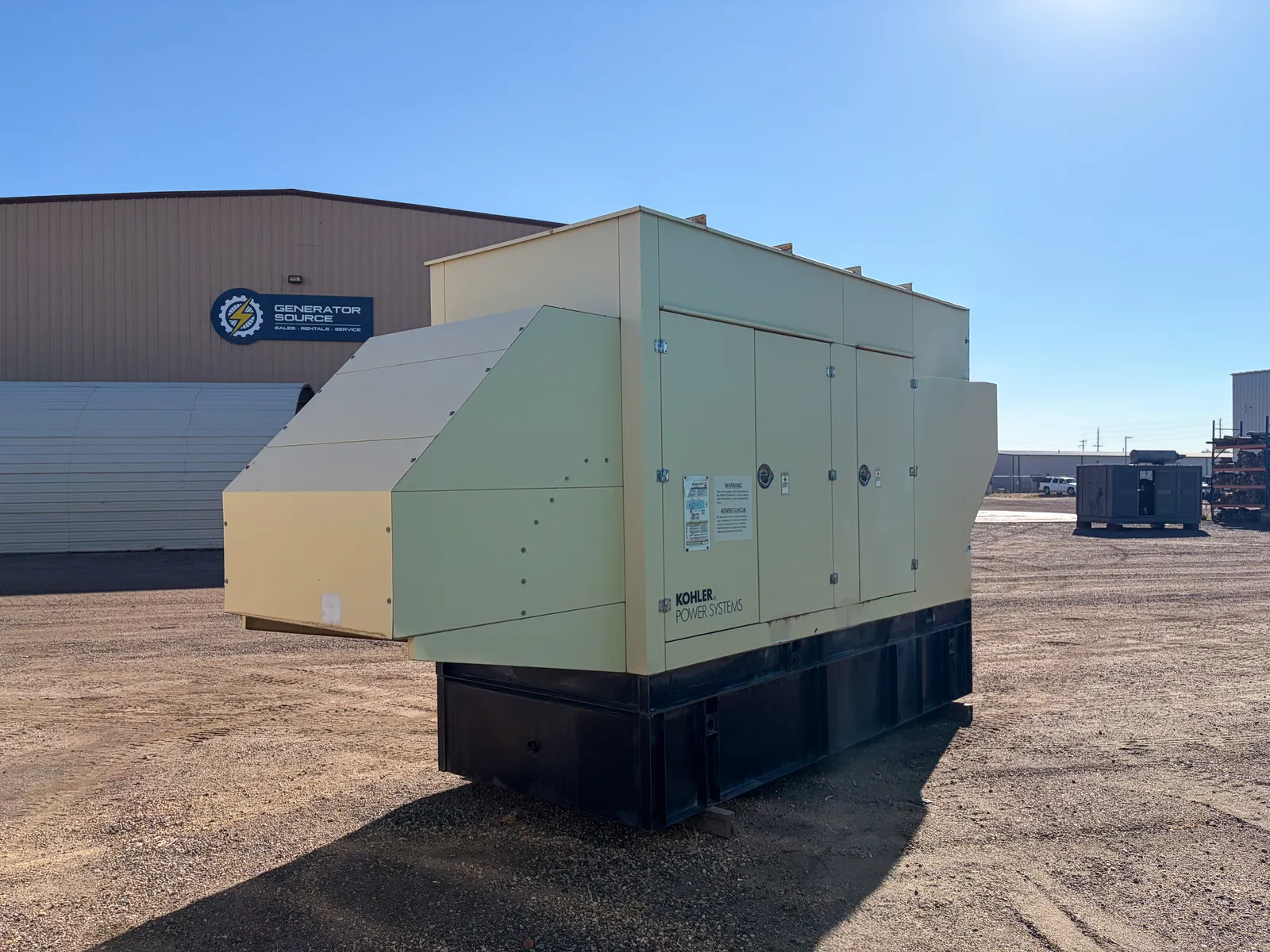 400 KW Kohler, Rehlko #TAD1242GE, diesel generator, enclosed, 480 Volts, 610 hours