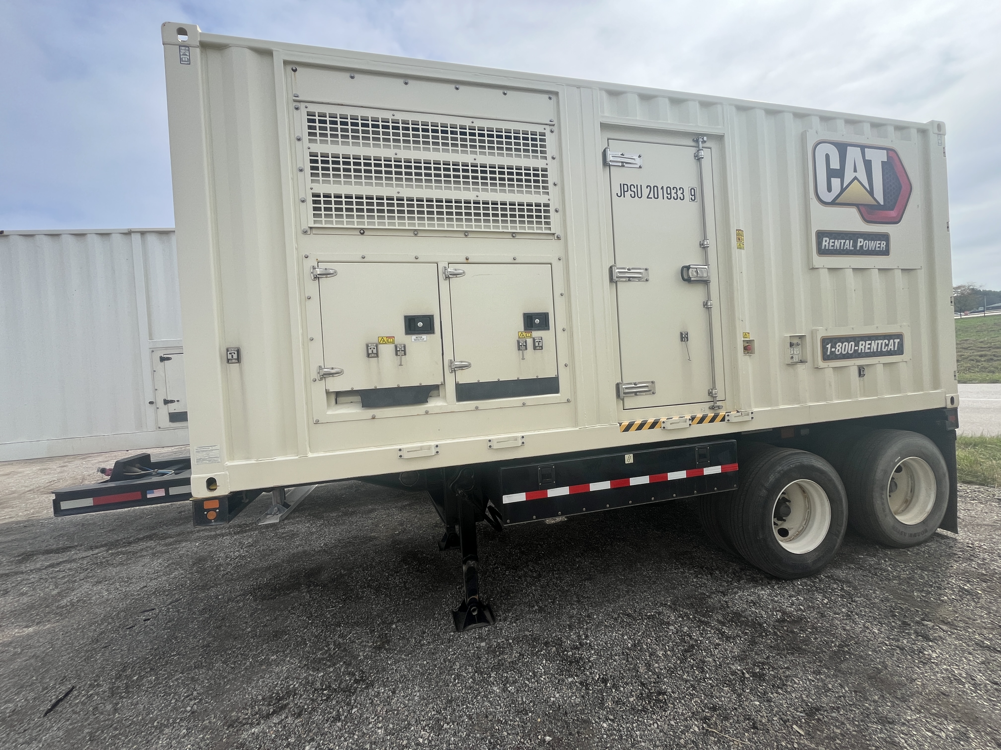 455 KW Caterpillar #XQ570, Diesel Generator Set, C18 engine, 208-480 Volts, 1800 RPM, EMCP 4.4 digital