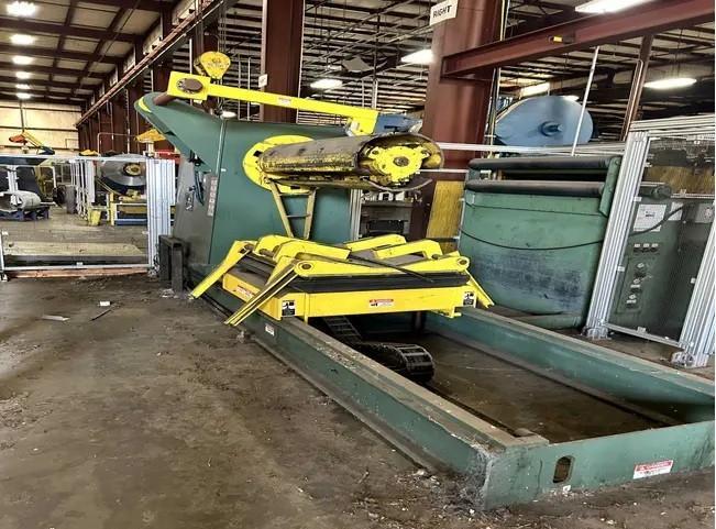 20000 lb. Coe Press Equipment #CPR-PO-20054, Coil Reel, 54" coil width, .090" coil thickness