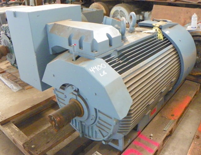 300 HP 1200 RPM ABB, Frame 5010, TEFC BB, 2300/4000 Volts, New Surplus