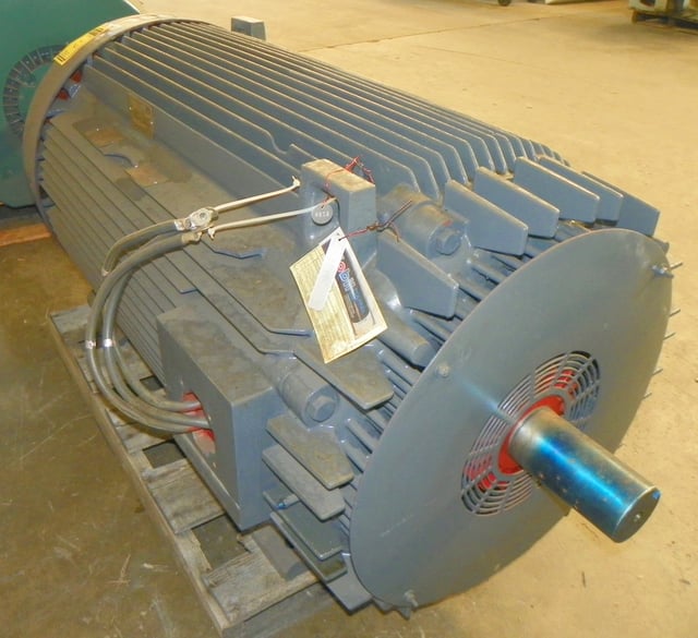 200 HP 600 RPM General Electric, Frame 5011LL, TEFC BB, 575 Volts