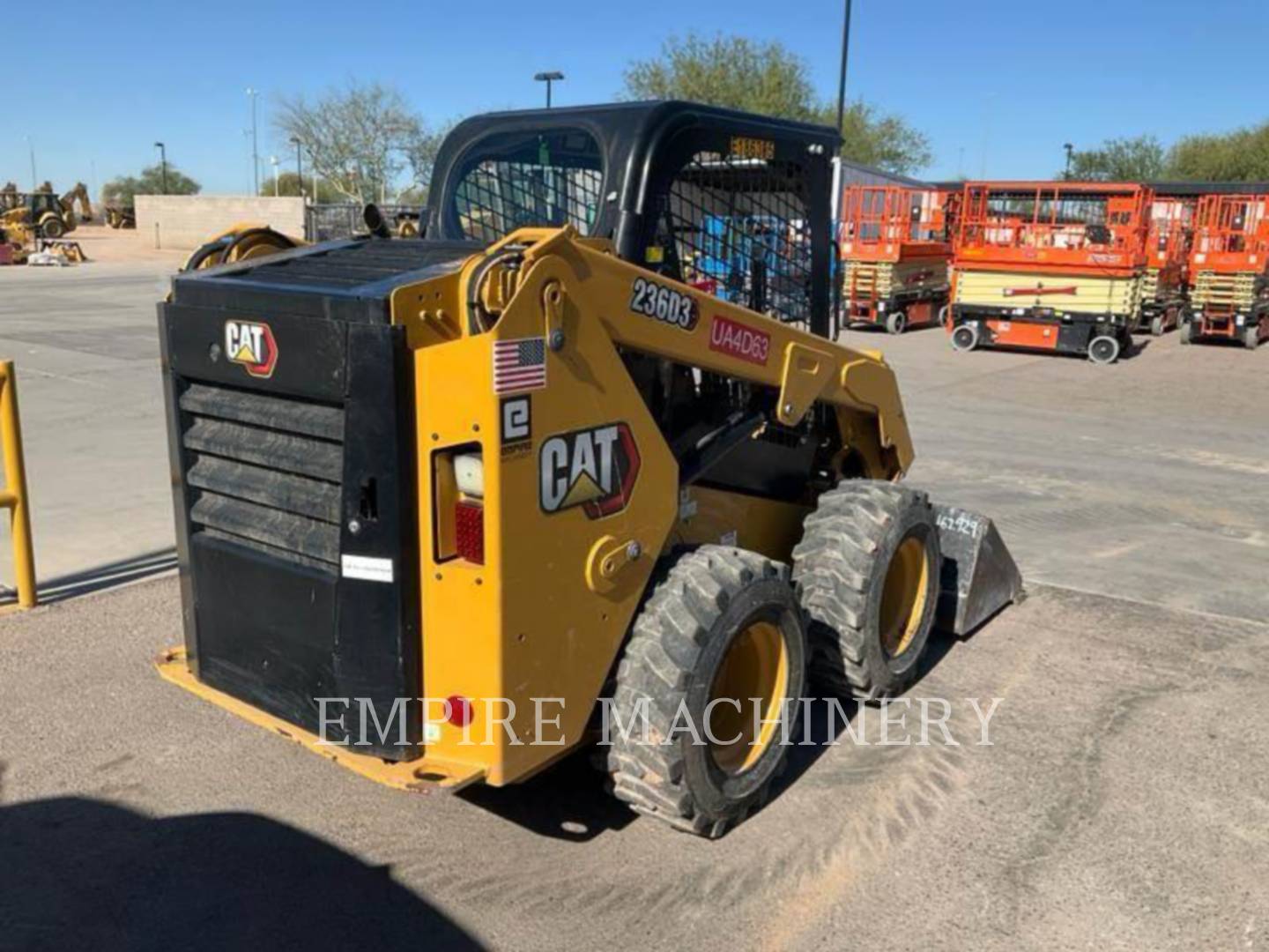 Cat 236D3, Skid Steer Loader, 1465 hours, S/N: KXL02278, 2023