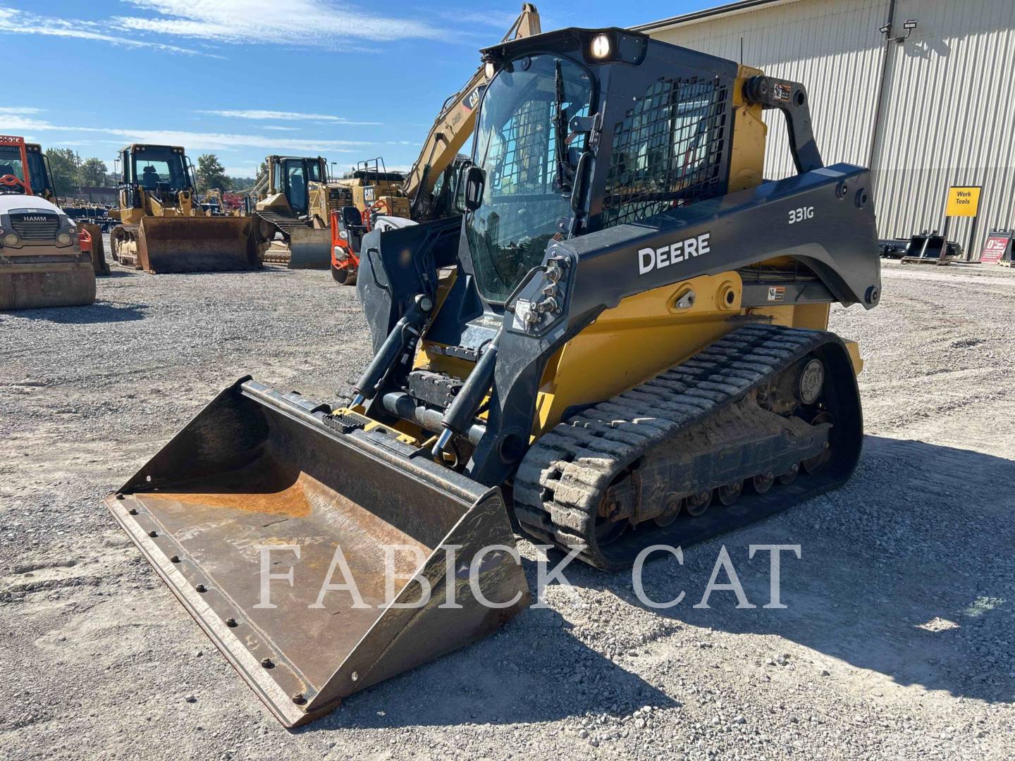 Deere & Co. 331G, 185 hours, S/N: 1T0331GKVPF450937, 2023