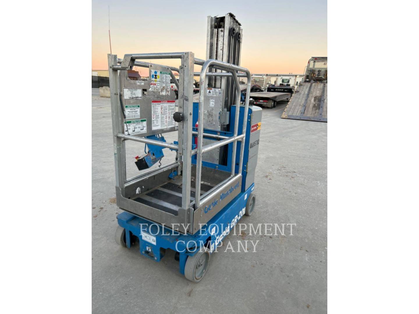 Genie Industries GR20, 6673 hours, S/N: GRR-8745, 2020