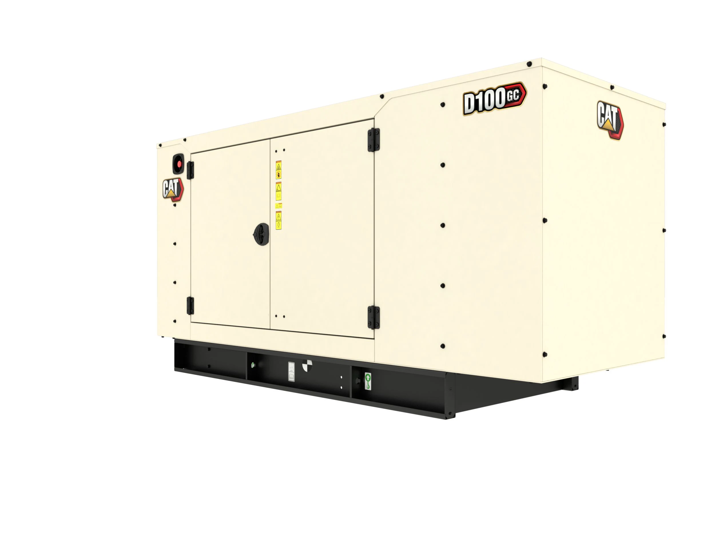 100 KW Caterpillar #D100-GC, diesel generator set, 480/277 Volts, 3-phase, C4.4 engine, Tier 3, sound