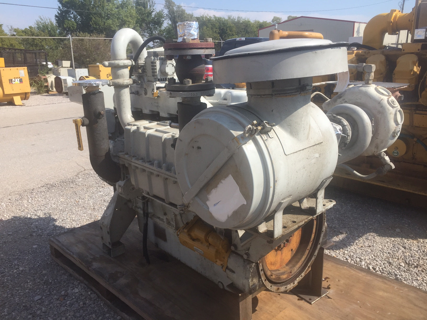 325 HP @ 1800 RPM, Caterpillar #G3406TA, natural gas engine core, S/N 1RK00052