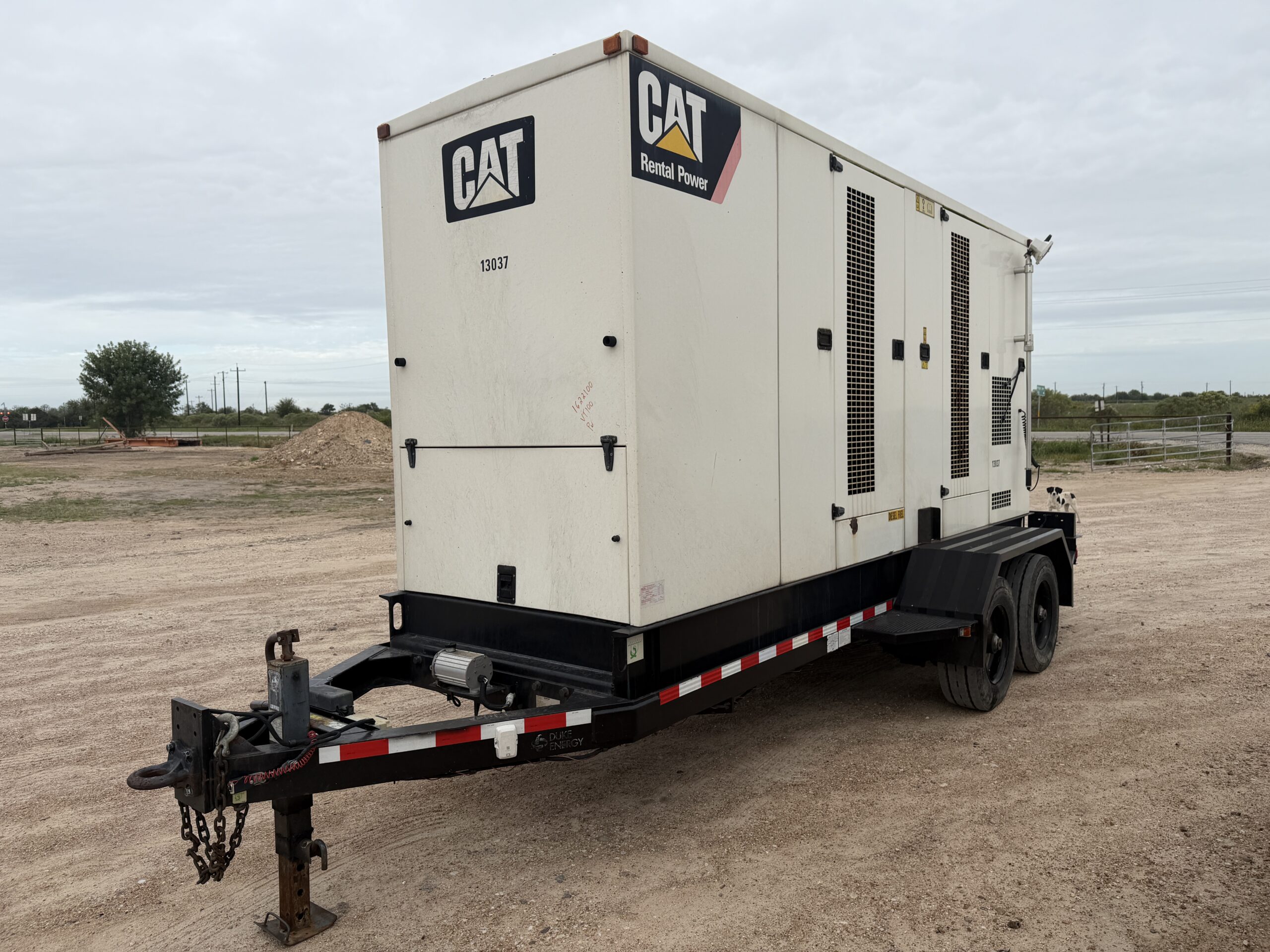 400 KW Caterpillar #XQ400, Portable Diesel Generator Set, CAT C15 ACERT engine, 1800 RPM, Multi Voltage, EMCP
