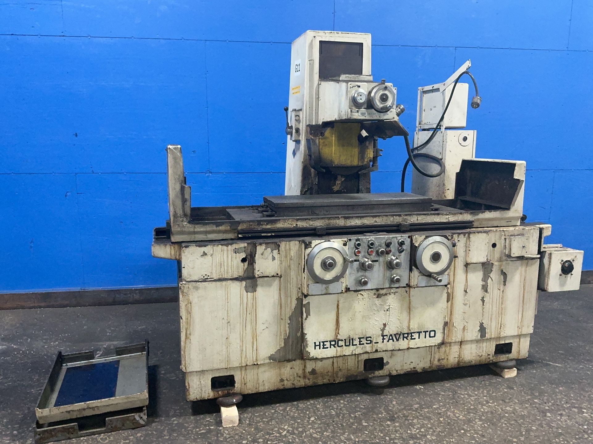 14" x 40" Favretto #TB-120, surface grinder, 220-440 V., 3 phase, 1966