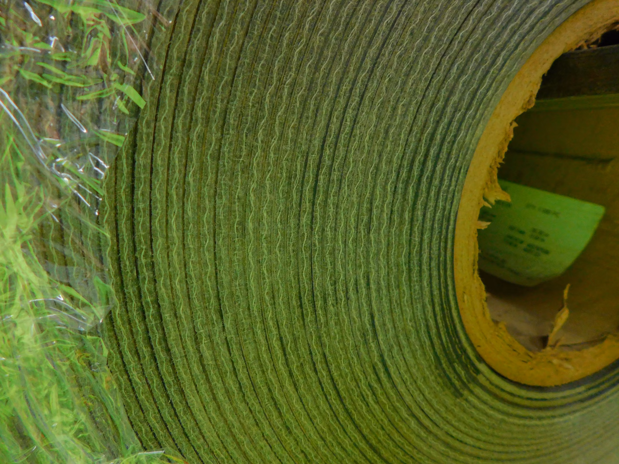 Forbo Siegling #QB120-LRXF-NA, Black FR Conveyor Belt, open roll, 26" wide, 165' long, 1 ply, 0.15" thick