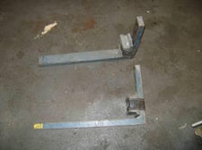 Bolt-On press brake front support arms, Cincinnati