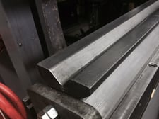 Press Brake Tooling, straight punch x 12', gooseneck punch x 12', filter block/holder x 12', 4 way die