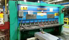 1/2" x 10' Cincinnati #5000FSU, hydraulic power squaring shear, 48" BG, 40 HP, 19-53 SPM, programmable