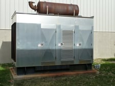 570 KW Caterpillar #SR4 3412 generator, 1800 RPM, 755 HP, pre-owned
