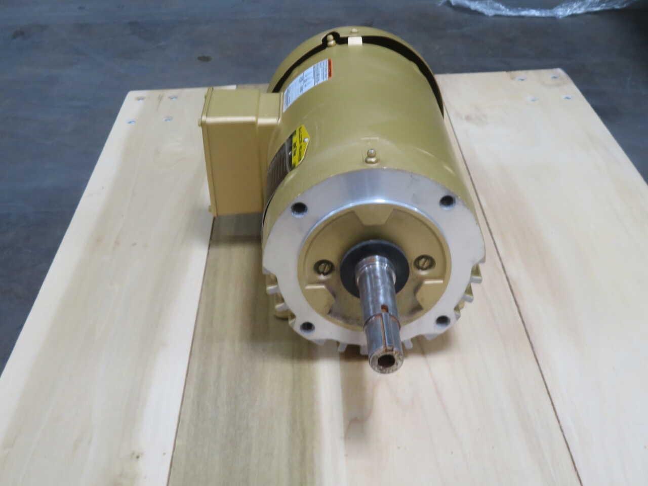 3 HP 3450 RPM Baldor #EJMM3559T, AC Motor, Frame 143JM, TEFC, 230/460 Volts, 3 phase