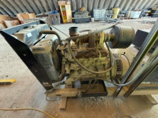 60 KW Kohler, diesel generator set, 75 KVA standby, John Deere 4039 engine, 3 phase, 36 hours, 2006
