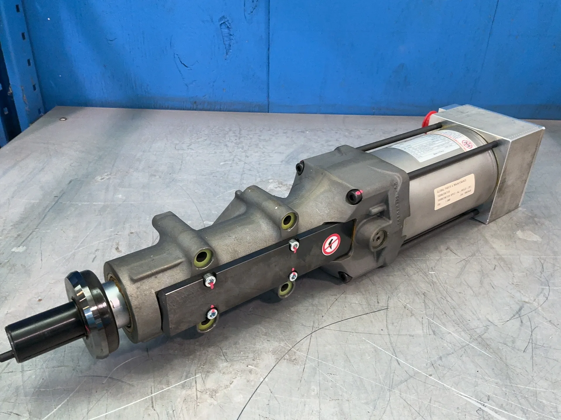 ARO #GSWA-201-ARO, electric servo linear actuator, 120mm stroke, 3000 RPM, water cooled