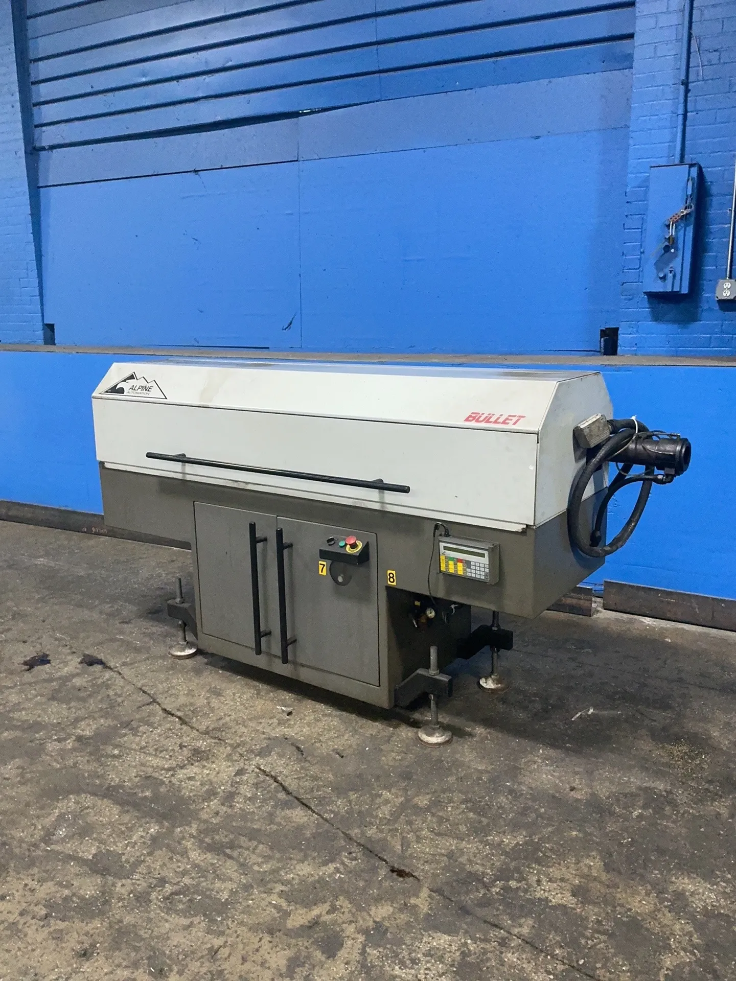 Alpine Automation #B00045R2A, bar feeder, .75" x 81", .75" bore, Alpine interface terminal