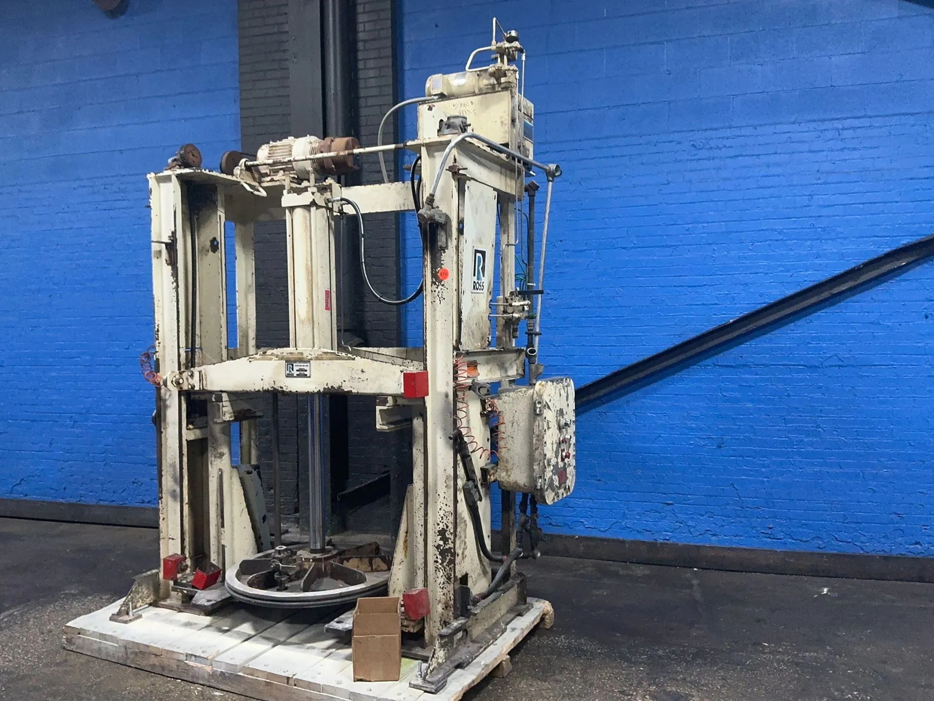 100 gallon Ross #DS-100, discharge unit