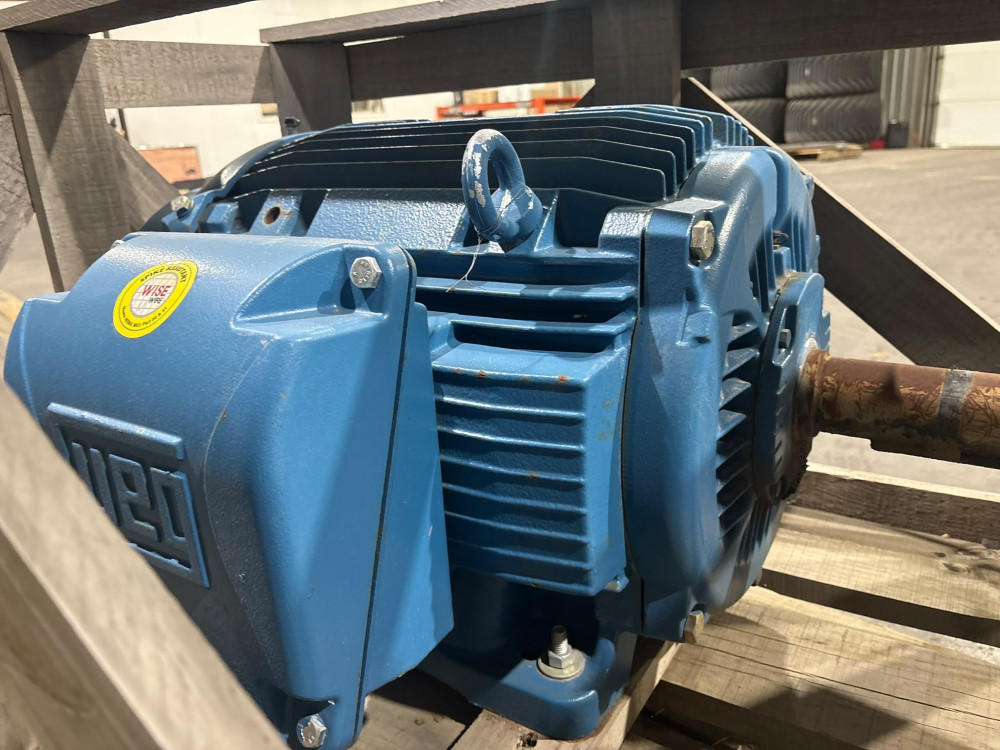 75 HP 1780 RPM Weg Frame 364T/365T, TEFC, 460V., 3-Phase Electric Motor (Unused)